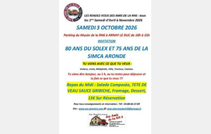 Les Rendez-Vous des Amis de la JPA Rétro