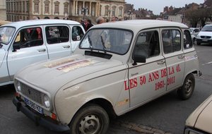 RENAULT  R 4 TL SAVANE - 1988  -  BUROT  Michel