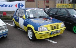 PEUGEOT  205 RALLYE  -  BOUILLOT  Gaëtan