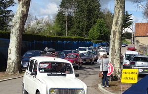 Rentrée au parking du musée