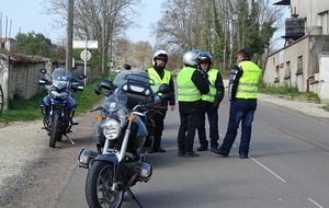 Service de surveillance motorisé.