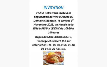 INVITATION 1 er Novembre 2025