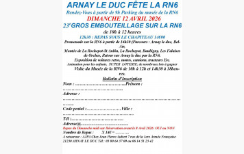 EMBOUTEILLAGE D'ARNAY LE DUC