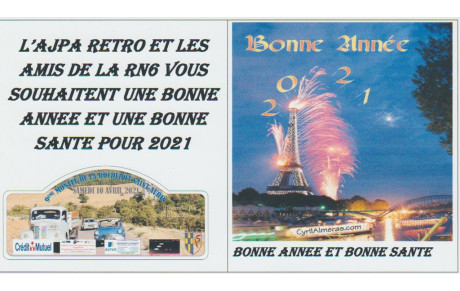 MEILLEURS VOEUX POUR               2021