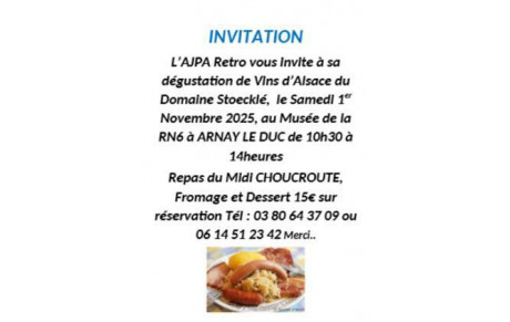 INVITATION 1 er Novembre 2025